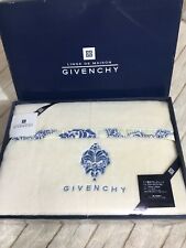 Givenchy Luxury 100% Boa Cotton Bed Sheet in White - 00098 picture