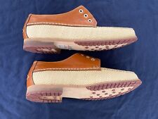 Bally Shoes Leather ROVETO Mens 9.5M New Old Stock with Defects Made in Italy picture