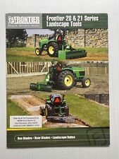 Frontier Equipment 20 & 21 Series Landscape Tools Sales Brochure *Original 2011* picture