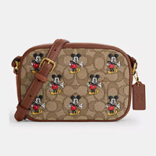 Coach Authentic Usa Outlet X Disney Collaboration Signature Mickey Mouse Shoulde picture