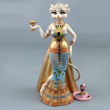 Alley Cat Figurine Margaret Le Van KITTYPATRA QUEEN Retired Artisan Flair w/ tag picture