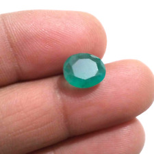 Top Zambian Emerald Oval Shape 3.30 Crt Ultimate Green Faceted Loose Gemstone picture