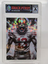 2024 Brock Purdy  NFL SP/99 Cartooned  Ice Refractor zx3 rc picture