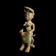 African Carved Statue Tribe Ancient African Fang Gabon, Liberia-9989 picture