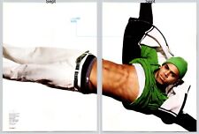 Chris Brown Louis Vuitton & Prada Fashion Promo 2007 Full 3 Page Print Ad picture