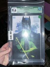 Batman One Bad Day Riddler 1 Cgc 9.6 Janin Variant Dc 2022 Signed By Mitch Gerad picture