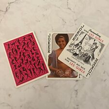 Vintage Vegas 1960's Vive Les Girls Playing Cards Pin-Up Showgirls Risque Deck picture