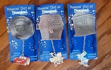 RARE 2014 HANGIN' OUT @ DISNEYLAND SERIES PASSHOLDER DANGLE PIN LE 3000 - 3 PINS picture