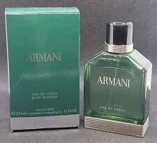 Armani Eau De Cedre - EdT - 3.4 oz, 100 ml Bottle - Almost Full picture