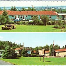c1960s Duluth, MN Allyndale Motel Chrome Photo Oversized Postcard Leo Koski A152 picture