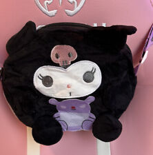 Kuromi Plush Shoulder Bag 7 Inches x 8 Inches picture