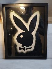 Vintage Playboy Rabbit Head 1986 Framed Art - Glamour & Glitz 🐰✨ picture