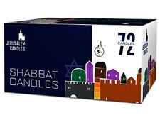 Shabbat Candles - Traditional Shabbos Candles - 3 Hour - 1-Pack x 72 Count picture