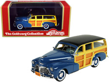 1948 Chevrolet Fleetmaster Woodie Station Wagon Como Blue with Black Top Limited picture