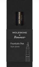 Moleskine x Kaweco, Fountain Pen, Medium Nib, Black with Blue Ink picture