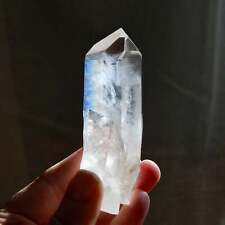 3.9in 128g Dow Channeler Colombian Blue Smoke Lemurian Crystal picture