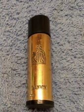 Vintage Lanvin My Sin Eau de Lanvin Gold Black Splash Bottle 1 1/3 fl oz picture