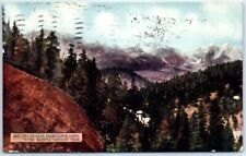 Postcard - Pike's Peak from Canon Above Hotel Ramona, Cascade, Colorado, USA picture