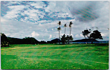 Waialae Hawaii Golf Course Famous Tropical Island Paradise USA Vintage Postcard picture