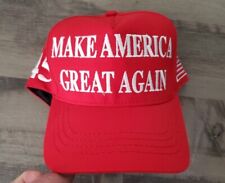 DONALD TRUMP OFFICIAL MAKE AMERICA GREAT AGAIN HAT  - AUTHENTIC RED & WHITE NEW picture