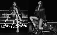 SAM EDELMAN 2-Page PRINT AD 2022 NAOMI CAMPBELL woman's legs feet ankles thighs picture