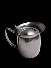 Vtg Edward Don Syrup Creamer Pitcher Dinner Style Stainless Steel Japan picture