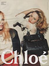 2007 Original CHLOE Women's Clothing Fashion Accessories Handbag Print Ad picture
