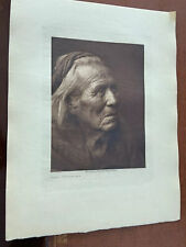 Edward Curtis photogravure Medicine Man Navaho photo authentic  picture