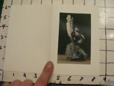 LOUIS FERON sculptor, chaser, gold & silversmith PHOTO: MERMAID christmas card  picture