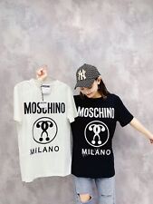 HOT NEW Cotton Moschino Casual Men's&women  Short Sleeve T-Shirt picture