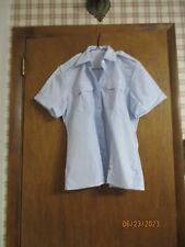 NEW/NOS-Women's Coast Guard Blue Shirt, Short Sleeve, Size 13