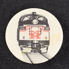 New Haven Train Locomotive Button Pin Pinback Vintage picture