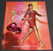2016 Print Ad Sexy Heels Fashion Lady Brunette Adrianna Papell Red Dress art picture
