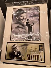 Frank Sinatra USPS First Day of Issue Stamp Poster Matted New Sealed Package picture
