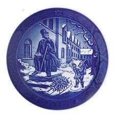 New In Box 2014 Royal Copenhagen Christmas Plate Rc  Msrp $105 picture