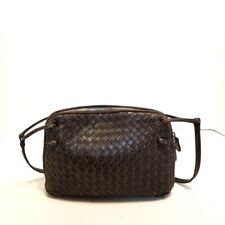 Auth BOTTEGA VENETA Intrecciato - Dark Brown Leather B01980411M Shoulder Bag picture
