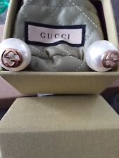 Gucci  buttons  Lot of 2  size 22 mm 0,8  inch   gold & Pearls picture