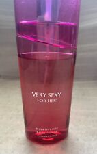 VICTORIAS SECRET VERY SEXY FOR HER SHEER SEXY MIST 8 OZ--Rare 90% Full picture