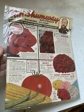 Vintage 1958 R. H. Shumway Nursery and Seed Catalog Still Sealed In Orig Plastic picture