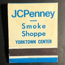 JC Penny Smoke Shoppe Yorktown Center Full Matchbook c1968-73 VGC Coffee Shop picture