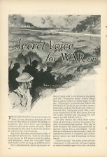 1933 Transmitting Secret Messages Via Short Wave Radio Military Communication picture