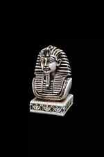 UNIQUE ANCIENT EGYPTIAN ANTIQUE King Tutankhamun Head Statue Egyptian HandmadeBc picture