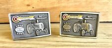 Vintage Cockshutt 50th Ann Brass Pewter Pair Of #5’s Matching Numbers Limited picture