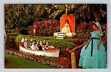 Cypress Gardens FL-Florida, Throne of Citrus Royalty, Antique Vintage Postcard picture