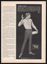 1963 Haggar Snug Dud Orlon Acrylic Worsted Wool Dress Slacks Men DuPont Print Ad picture