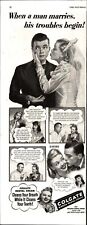 1946 Colgate Toothpaste Ad - sexy women when a man marries e8 picture
