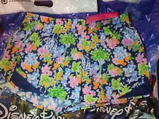 Disney Parks x Lilly Pulitzer Mickey & Minnie Fantasyland Castle Shorts Large picture