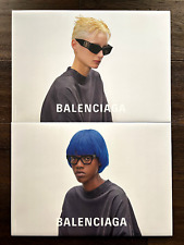 Balenciaga Sunglasses Ad Display 2PC - ORIGINAL PACKAGING NEW MADE IN ITALY 2024 picture