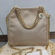 Stella McCartney Falabella Tiny Shoulder Bag ChainTote Bag Beige  19cm x 18 x 3 picture