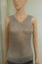 Adults Chainmail Shirt Tank / Sleeveless Tunic For Women Aluminium Comfort Shirt picture